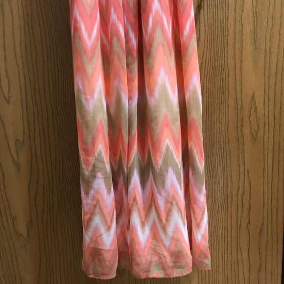 NWT Chevron Maxi Dress - Picture 6 of 6